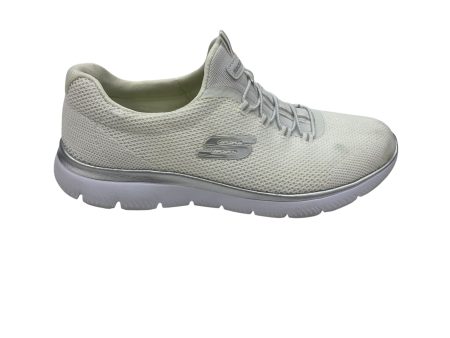 Shoes Athletic By Skechers In White, Size:8 Supply