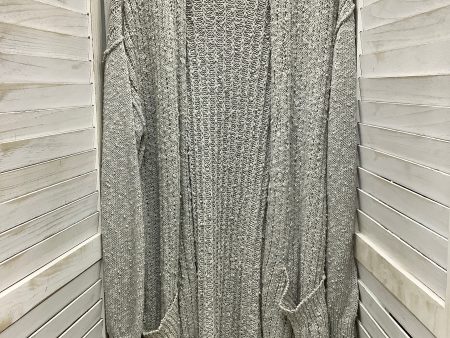 Cardigan By Free People In Grey, Size: S For Cheap