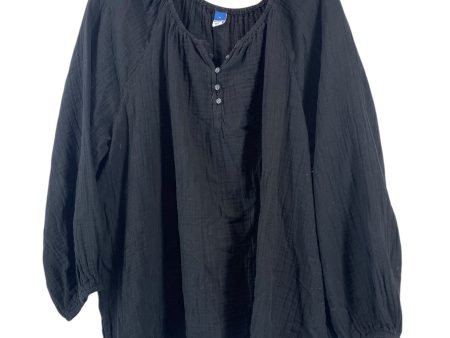 Top 3 4 Sleeve By Old Navy In Black, Size: Xl For Sale