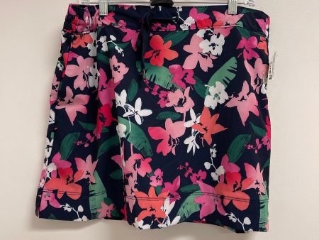 Athletic Skort By Clothes Mentor In Tropical Print, Size: L Online Sale