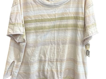 Top Short Sleeve By We The Free In Striped Pattern, Size: Xl Online