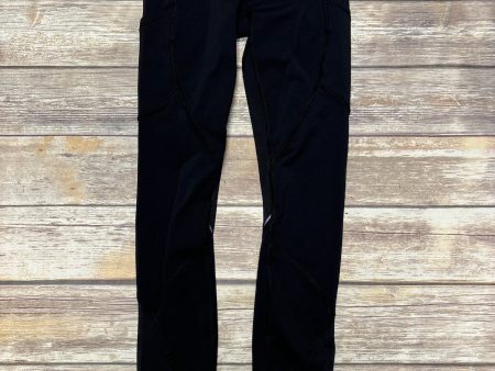 Athletic Leggings By Lululemon In Black, Size: 2 Online