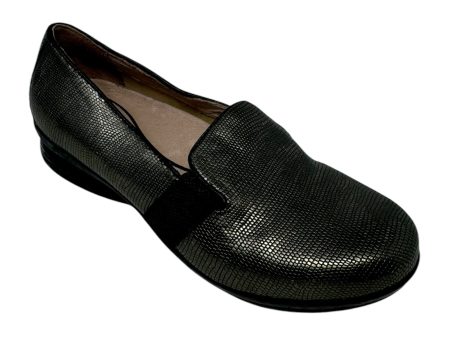 Metallic Snakeskin Shoes Flats By Dansko In Metallic, Size: 7.5 Discount