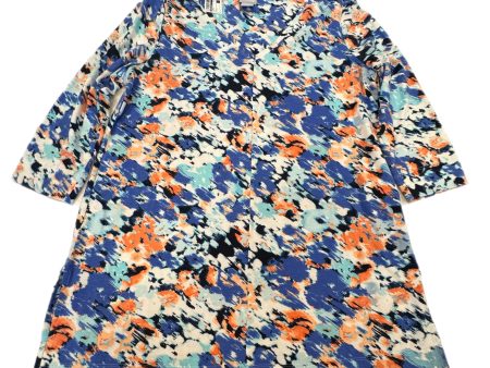 Tunic 3 4 Sleeve By Chicos In Multi-colored, Size: 1 Sale