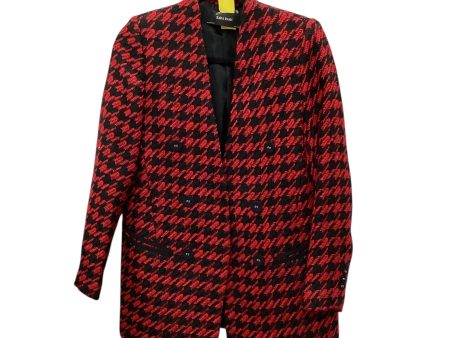 Blazer By Zara Basic In Black & Red, Size: M For Discount