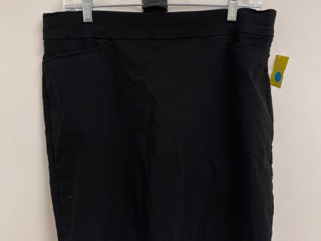 Athletic Skort By Chicos In Black, Size: 10 For Cheap