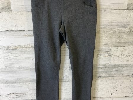 Athletic Leggings By Clothes Mentor In Grey, Size: 4 Online Hot Sale