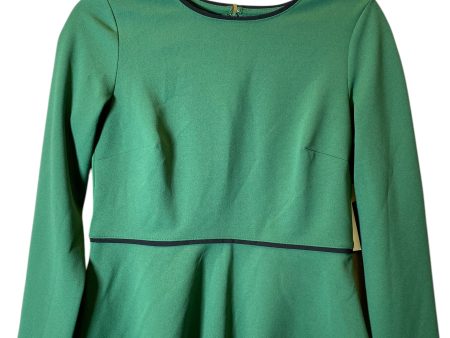 Top Long Sleeve By Ann Taylor In Green, Size: Xsp For Cheap