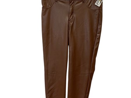 Pants Other By Clothes Mentor In Brown, Size: 10 Online Hot Sale