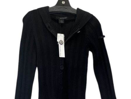 Sweater Cardigan By Calvin Klein In Black, Size: M For Discount