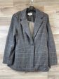 Blazer By Calvin Klein In Grey & White, Size: L Fashion