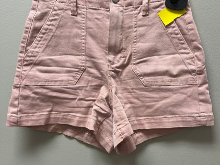 Shorts By Paige In Pink Denim, Size: 4 Online Hot Sale