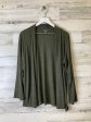 Cardigan By Clothes Mentor In Green, Size: 1x Online now