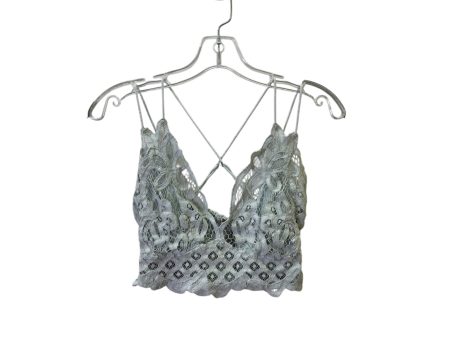 Bralette By Free People In Blue, Size:M Hot on Sale