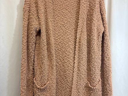 Sweater Cardigan By Listicle In Peach, Size: L Online Hot Sale