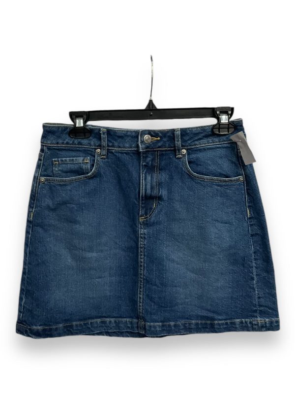 Skirt Mini & Short By Loft In Blue Denim, Size: S For Discount