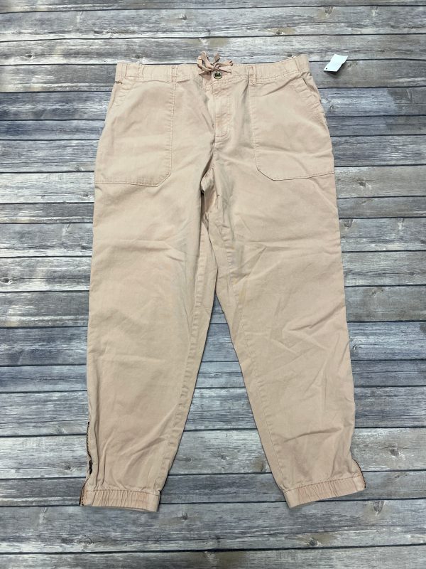 Pants Joggers By Sonoma In Peach, Size: Xl Online Sale