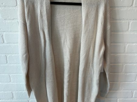 Sweater Cardigan By Cme In Cream, Size: M For Discount