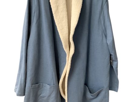 Cardigan By Eddie Bauer In Blue, Size: 2x Sale