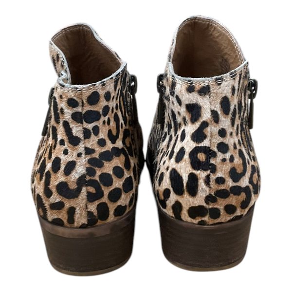 Boots Ankle Heels By Lucky Brand In Animal Print, Size: 8.5 For Discount