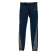 Athletic Leggings By Nike In Blue & Grey, Size: S Discount