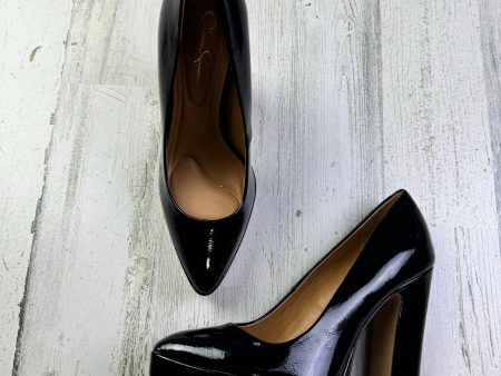 Shoes Heels Block By Jessica Simpson In Black, Size: 7.5 Sale