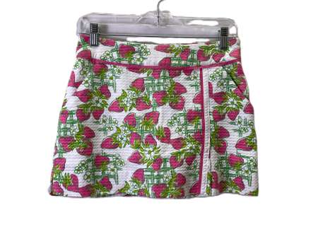 Skort Designer By Lilly Pulitzer In Pink, Size: Xs on Sale