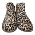 Boots Ankle Heels By Lucky Brand In Animal Print, Size: 8.5 For Discount