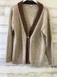 Sweater Cardigan By Clothes Mentor In Tan, Size: Xl Hot on Sale