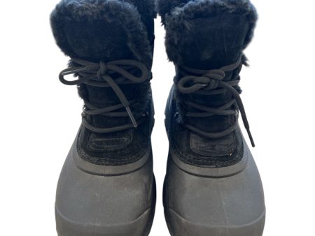 Boots Snow By Sorel In Black, Size: 8.5 For Sale