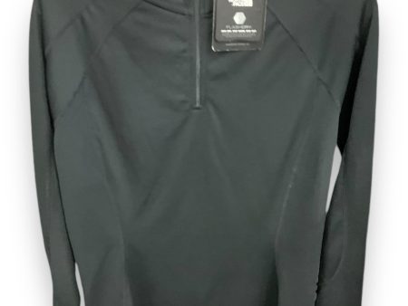 Athletic Top Long Sleeve Collar By The North Face In Black, Size: M Online now