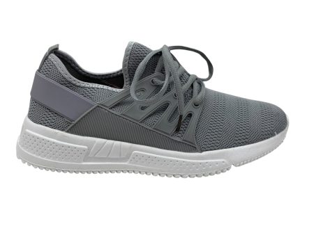 Shoes Athletic By Clothes Mentor In Grey, Size:8.5 Hot on Sale