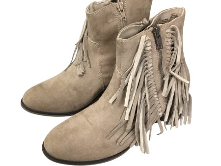 Boots Ankle Heels By Union Bay In Tan, Size: 9 Discount