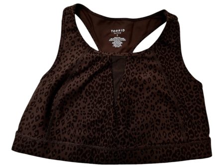 Athletic Bra By Torrid In Animal Print, Size: 1x on Sale