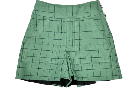 Shorts By Tibi In Green, Size: 0 For Sale