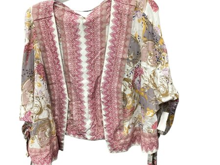 Cardigan By Free People In Paisley Print, Size: Xs Cheap