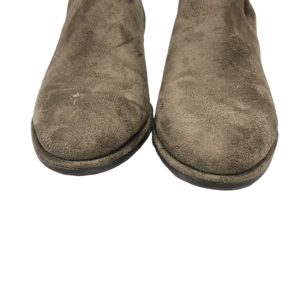 Boots Over-the-knee Flats By Marc Fisher In Taupe, Size: 7 Fashion