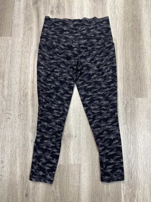 Athletic Leggings By Athleta In Camouflage Print, Size: M For Cheap