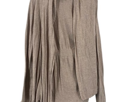 Cardigan By Express In Tan, Size: M Online Hot Sale