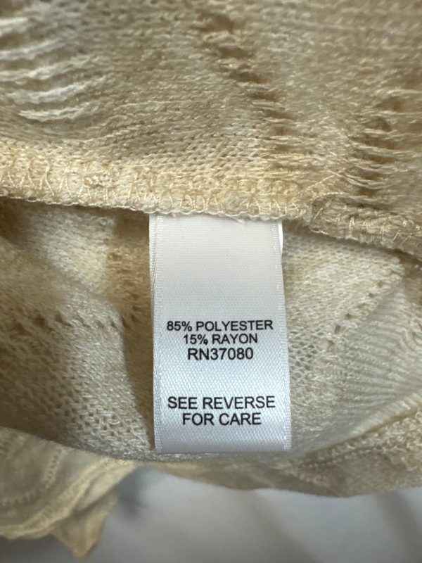 Cardigan By Cato In Beige, Size: L For Sale