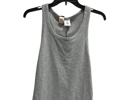 Top Sleeveless Basic By Cabi In Grey, Size: M Online Sale