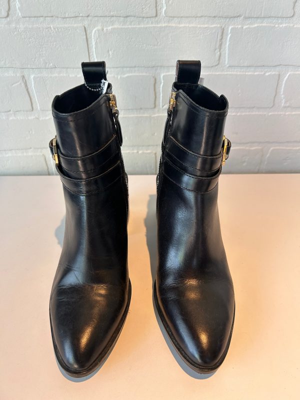 Boots Ankle Heels By Louise Et Cie In Black, Size: 8.5 For Cheap