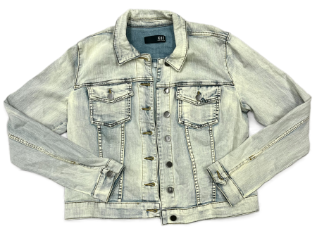 Jacket Denim By Kut In Blue, Size: Xl Fashion