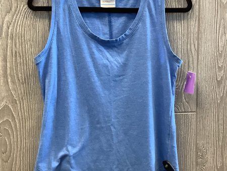 Athletic Tank Top By Columbia In Blue, Size: S Hot on Sale