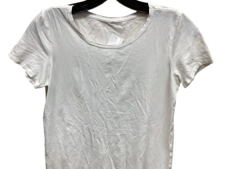 Athletic Top Short Sleeve By Lululemon In White, Size: S on Sale