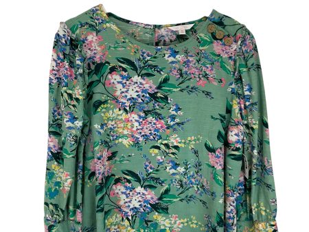 Top Long Sleeve By Lc Lauren Conrad In Green, Size: M Online now