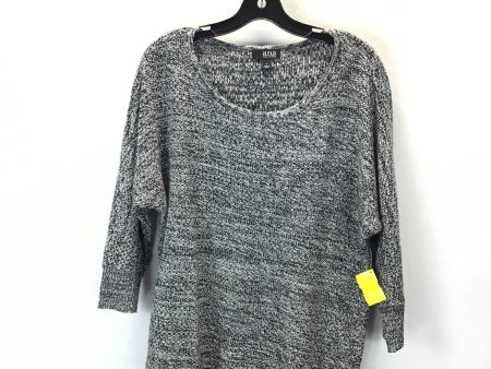 Sweater By Ana In White Black, Size: L Online Sale