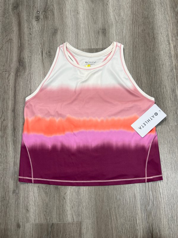 Athletic Tank Top By Athleta In Pink, Size: 1x Online Sale