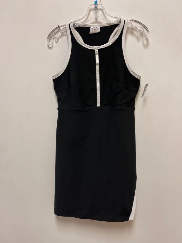 Athletic Dress By Sage In Black, Size: L Cheap