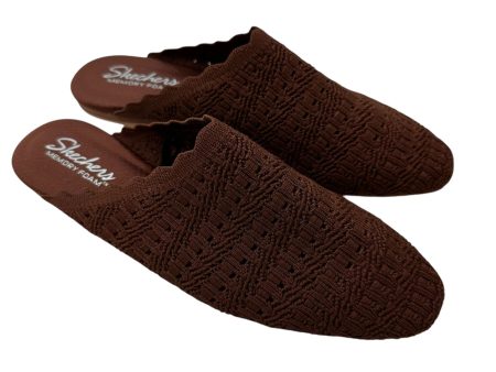 Shoes Flats By Skechers In Brown, Size: 9 on Sale